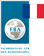 FBA_flagge_FR Fachberatung für den Aussenhandel (FBA) – Neue Vertriebspartner, Handelsvertreter oder Geschäftspartner in Frankreich finden