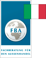 Fachberatung für den Aussenhandel (FBA) – Neue Vertriebspartner, Handels­vertreter oder Geschäftspartner in Italien finden